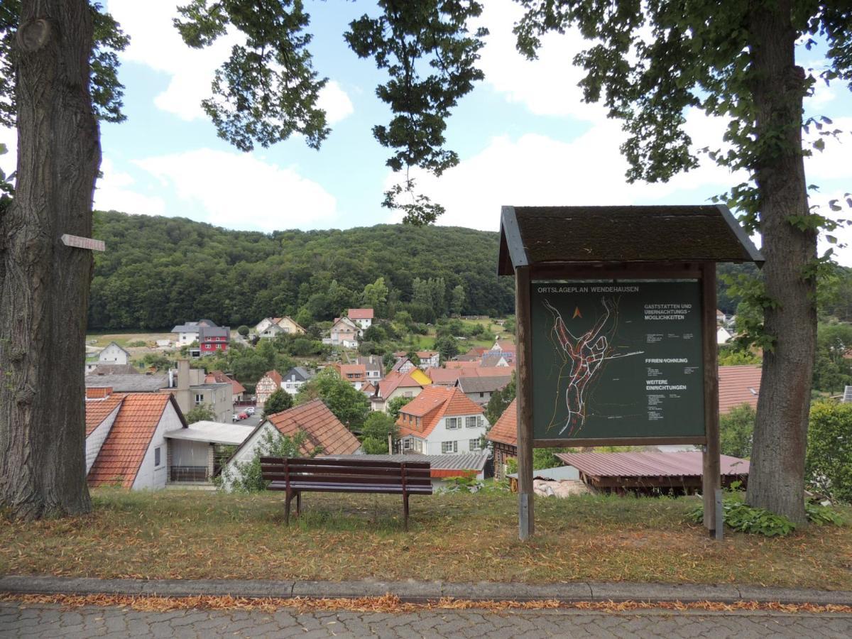 Ferienwohnung Bahnhof Wendehausen Eksteriør billede